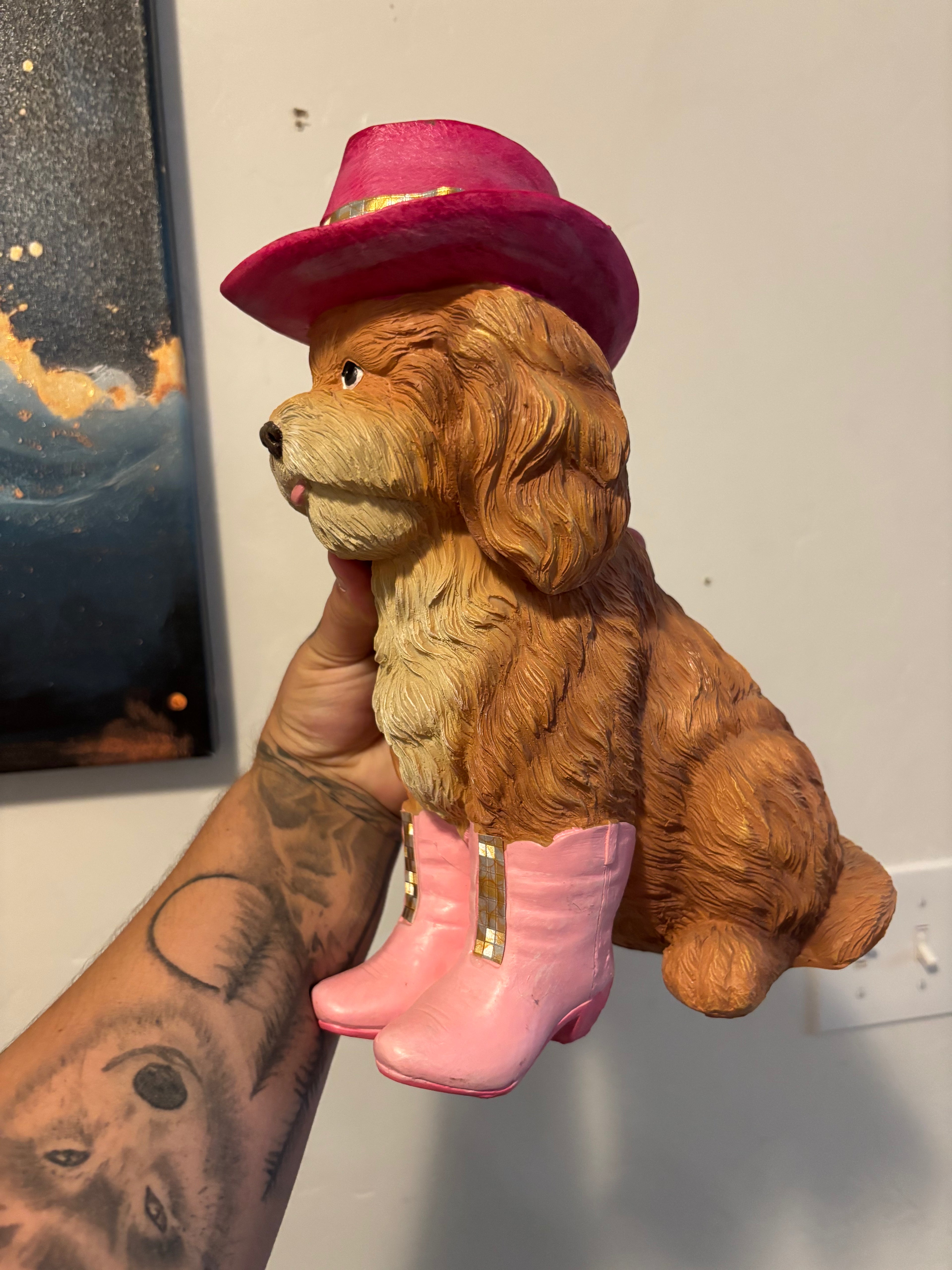 Puppy Statue