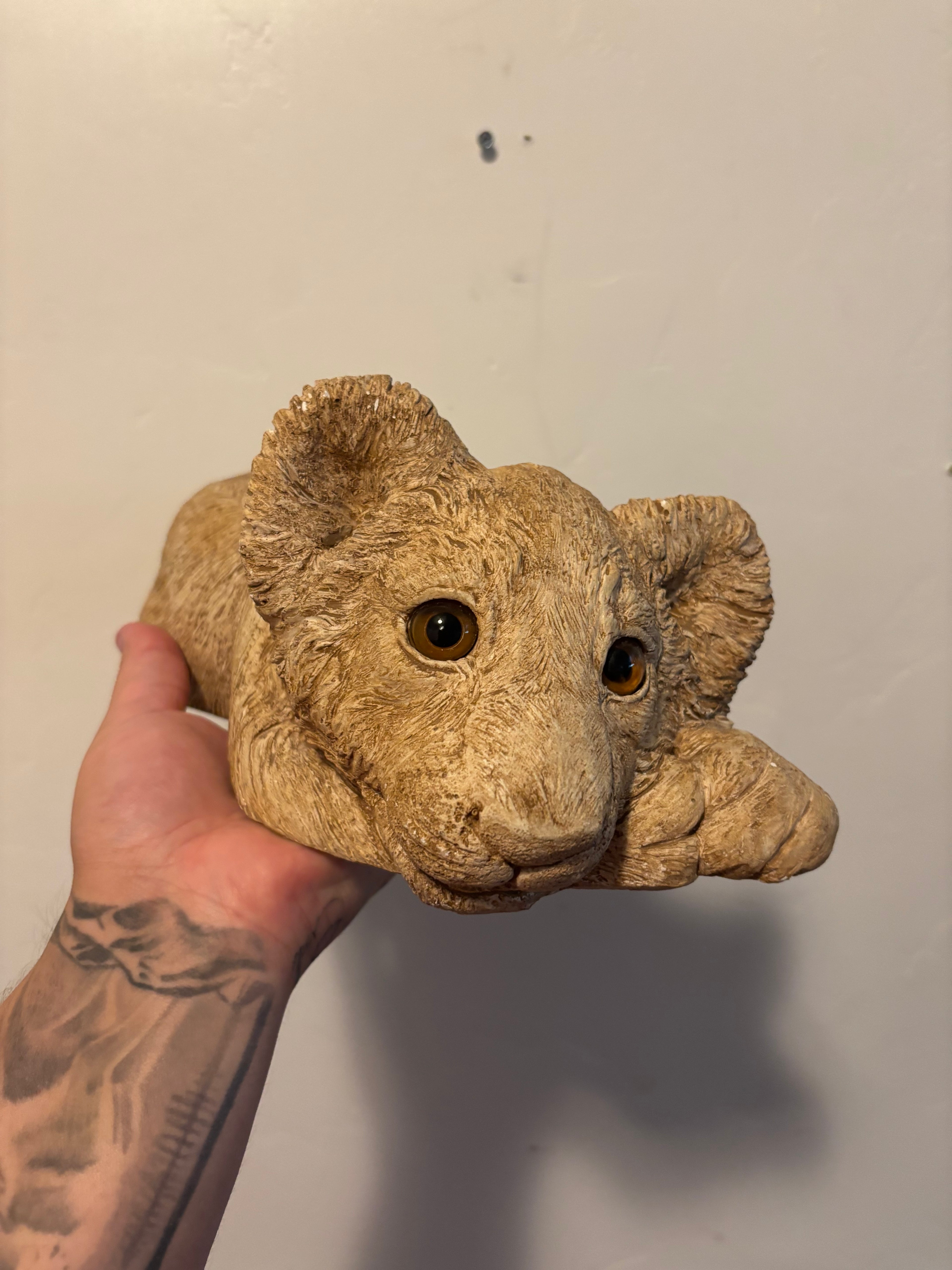 Lion Cub Figurine