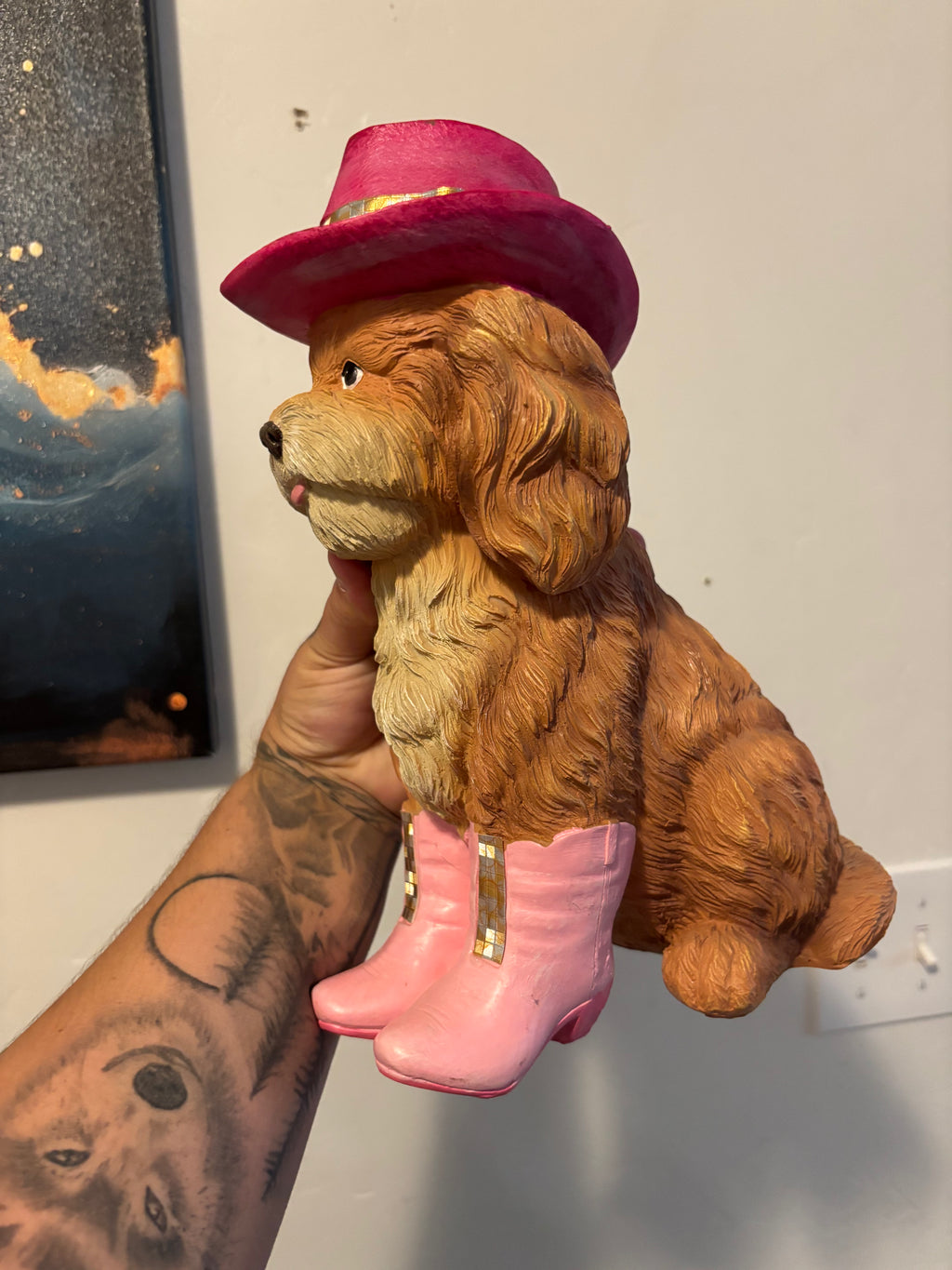Puppy Statue