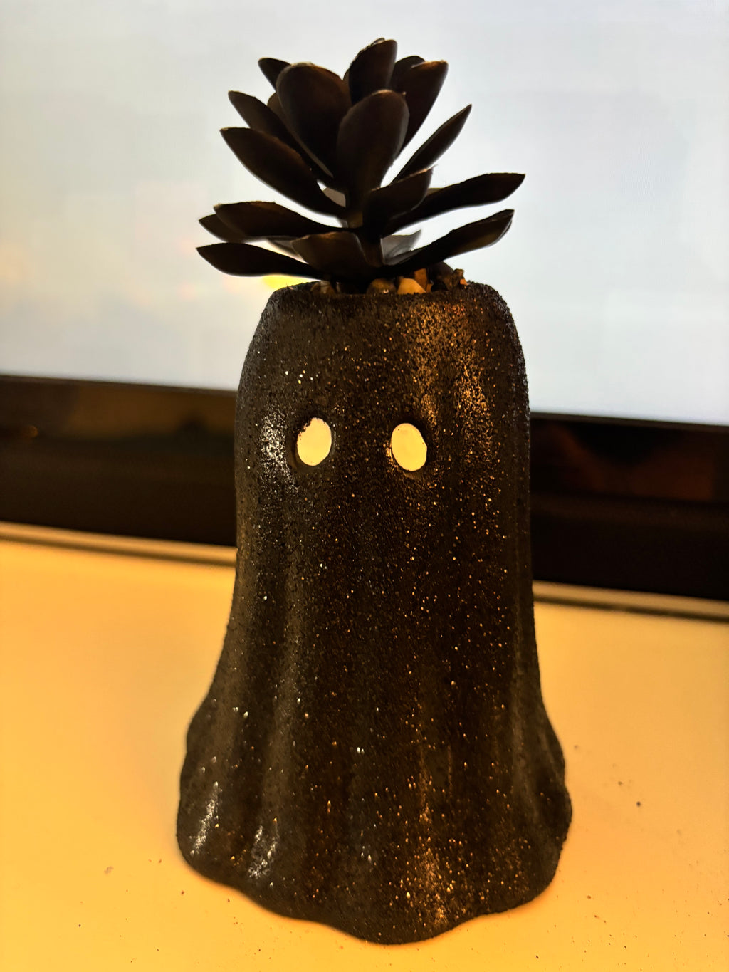 Halloween Ghost Succulent Plant Holder