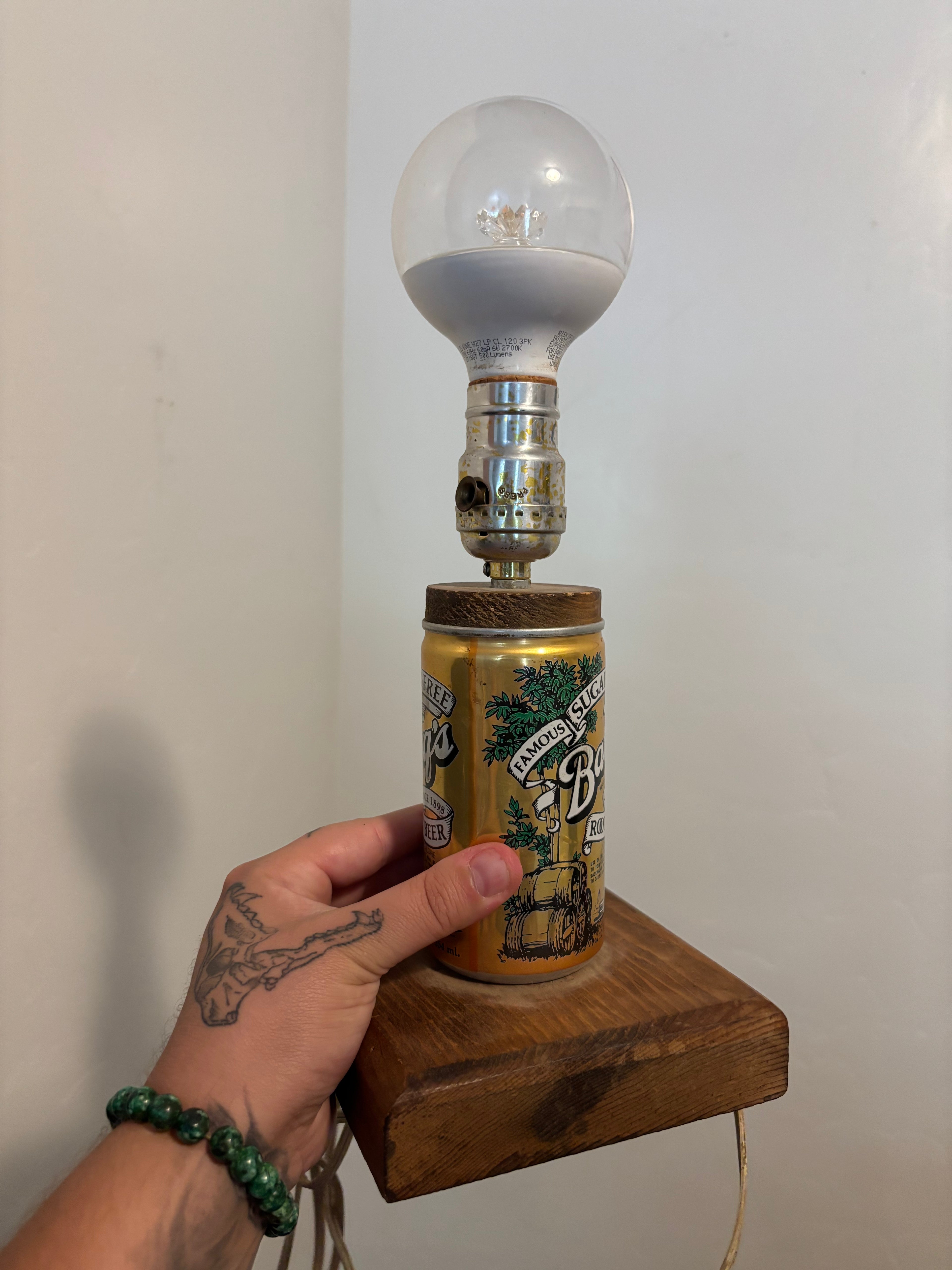 Barqs Root Beer Lamp