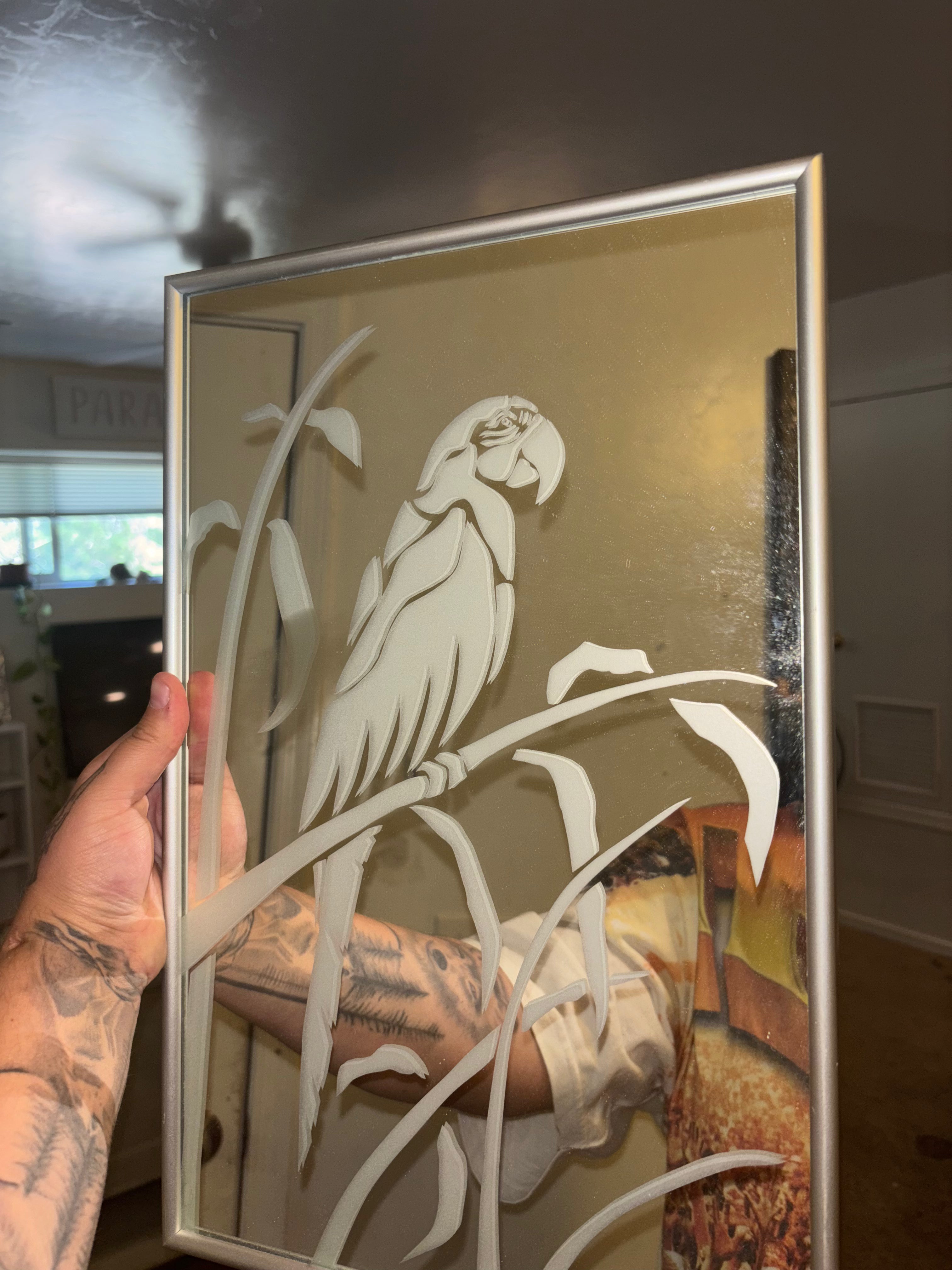 Parrot Mirror