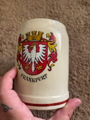Frankfurt Crest Beer Mug
