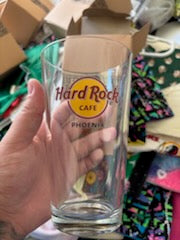 Hard Rock Cafe Collectible Pint Glass - Classic Logo